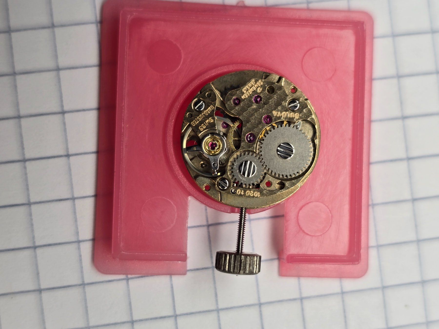 Orologi: Mouvement Bulova 1020-10 – Usato da Tramelan venduto da Nirdan 3