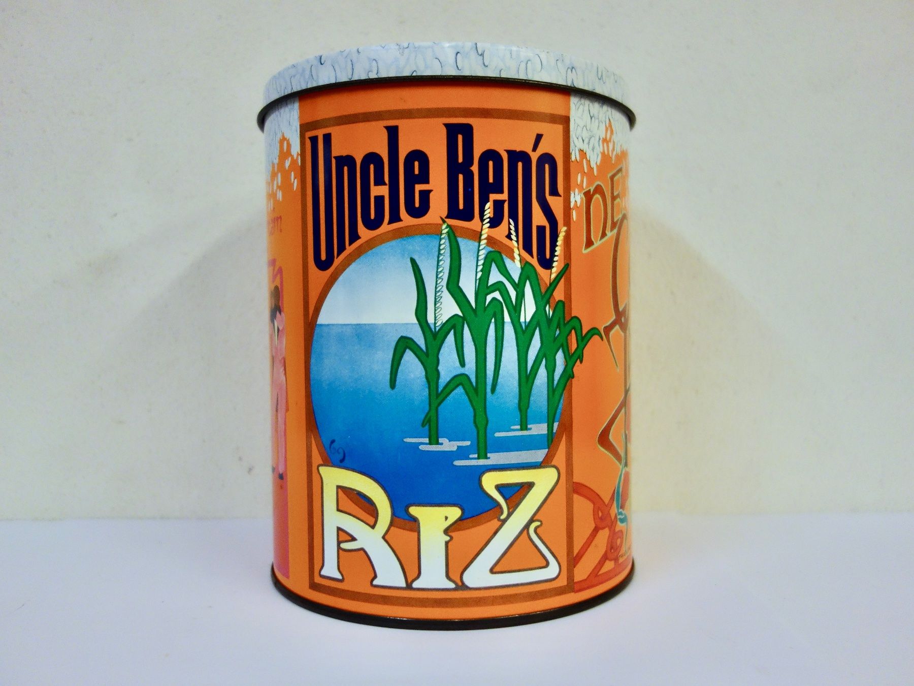 Tutte le decorazioni: alte grosse Blechdose Dose UNCLE BEN'S RICE BEN – Usato da Kerzers venduto da bottlesandboxes 3