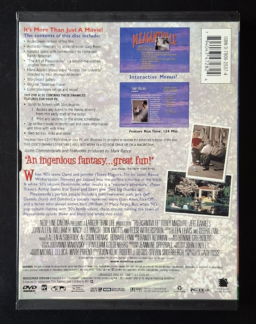 Tutti i DVDs: Pleasantville – Usato da Liestal venduto da Abimos 1
