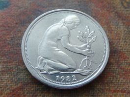 DEUTSCHLAND 50 Pfennig 1982