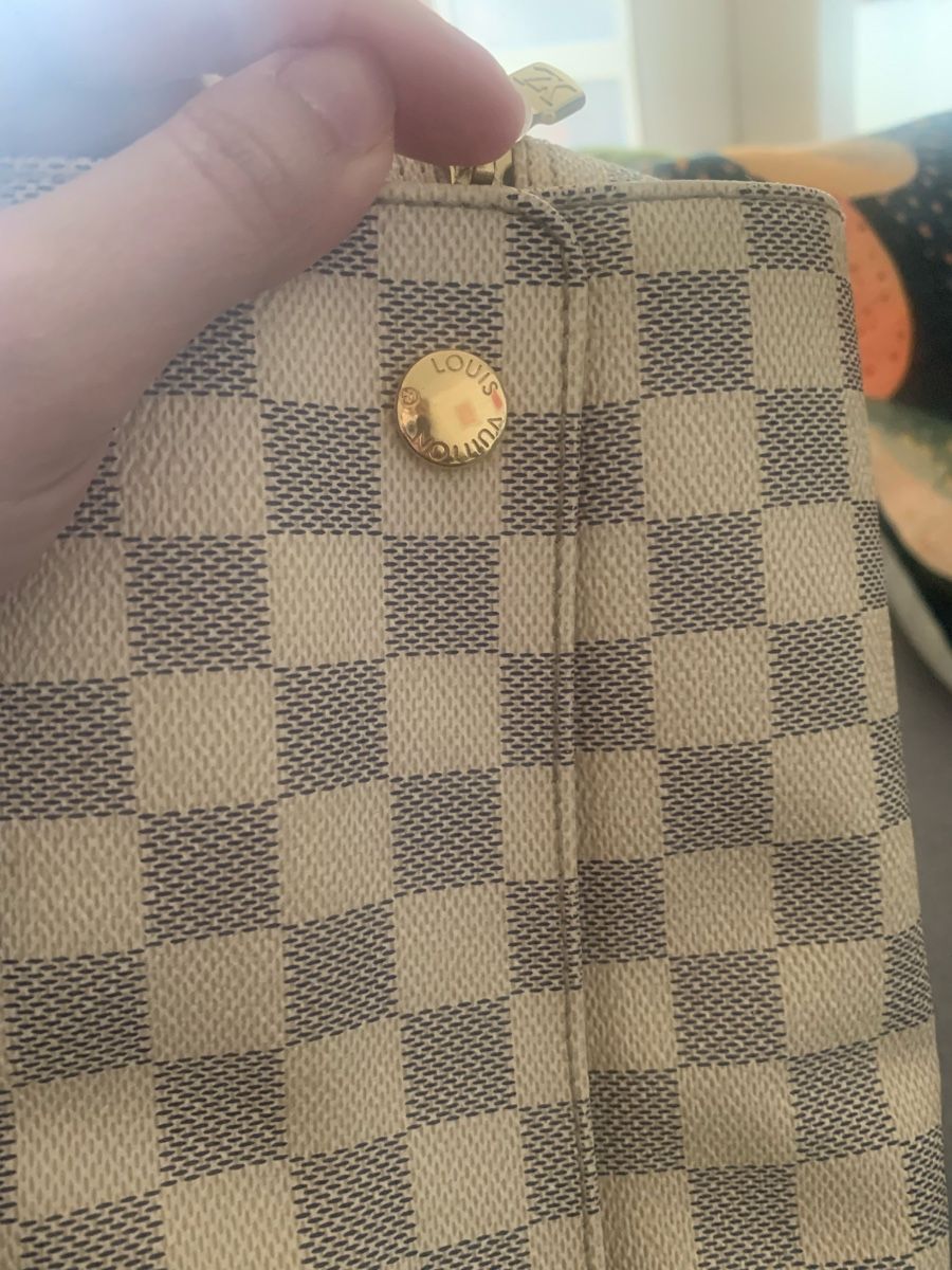 Louis Vuitton Borse: Borsa Louis Vuitton Naviglio Damier Azur – Usato da Epalinges venduto da MyVintageWorld 9