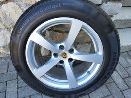 4 x Alloy Wheels with Continental Winter Contact Tyres