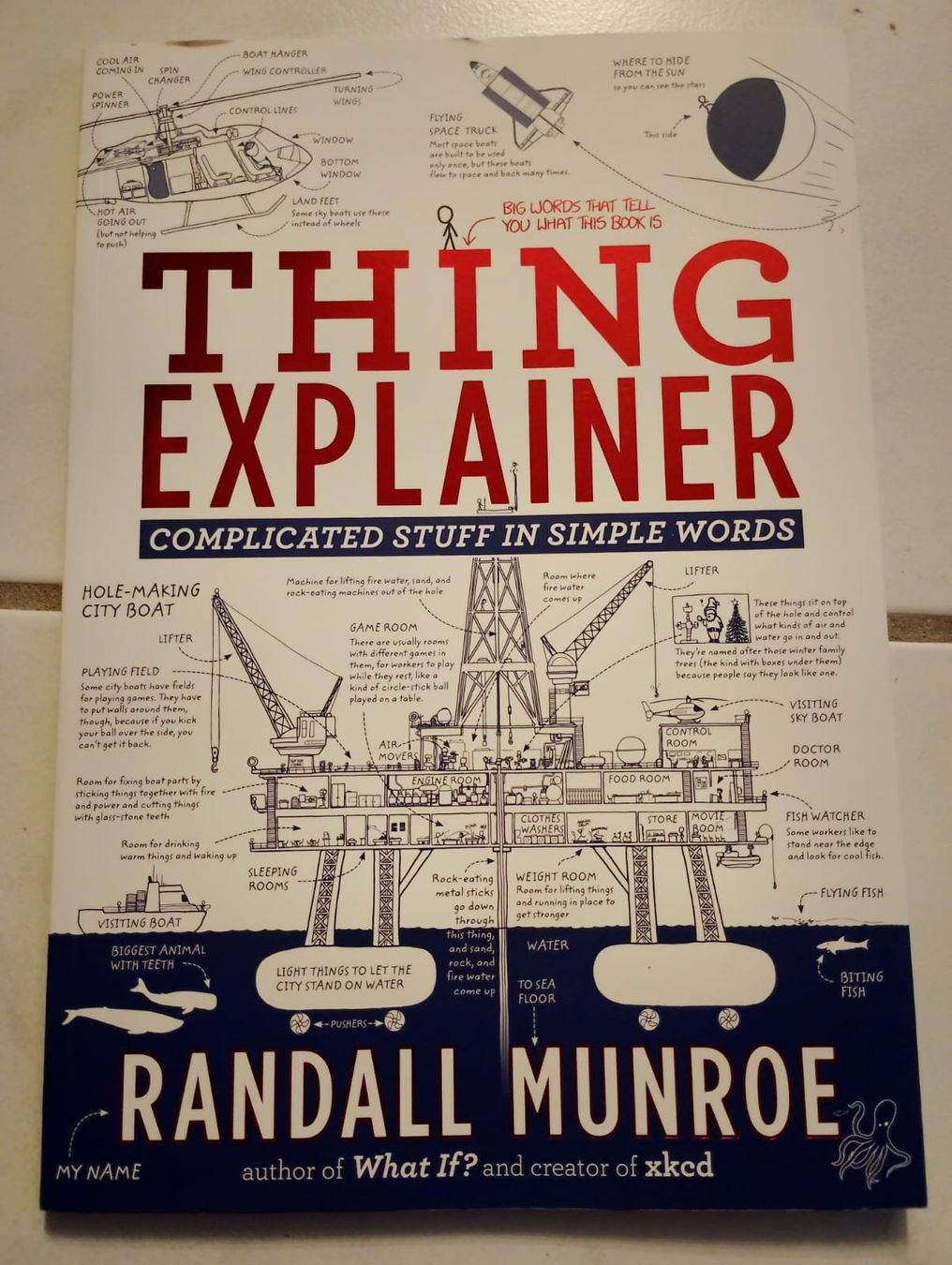 Libri: The Thing Explainer - Randall Munroe – Usato da Ehrendingen venduto da 2Guagua2