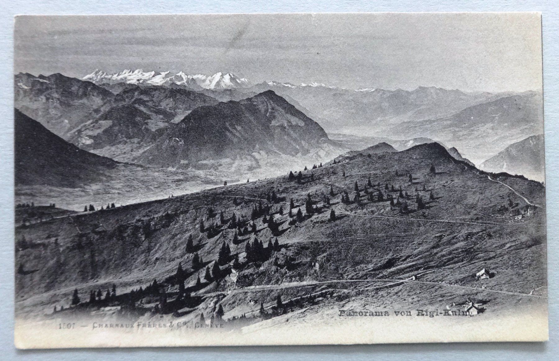 Ansichtskarten: Panorama von Rigi-Kulm – Gebraucht aus Fétigny von Billy2miny
