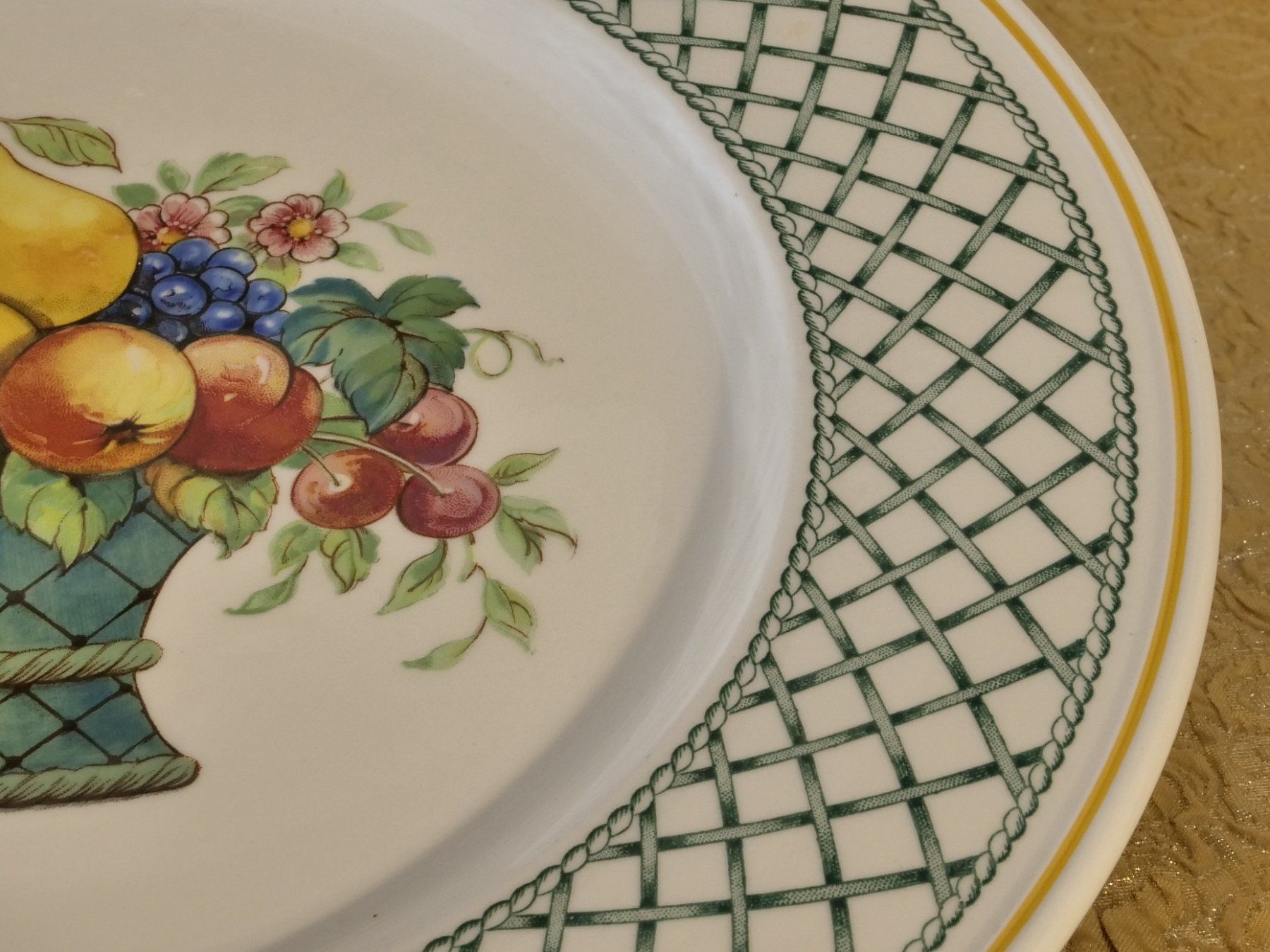 Villeroy & Boch Piatti: Villeroy & Boch: 8 Maxi-Teller //Basket – Usato da Lustmühle venduto da Glatisant 3