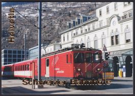 2016, Nr.1601 in Markenheft "BAHNHOF" ungestempelt.