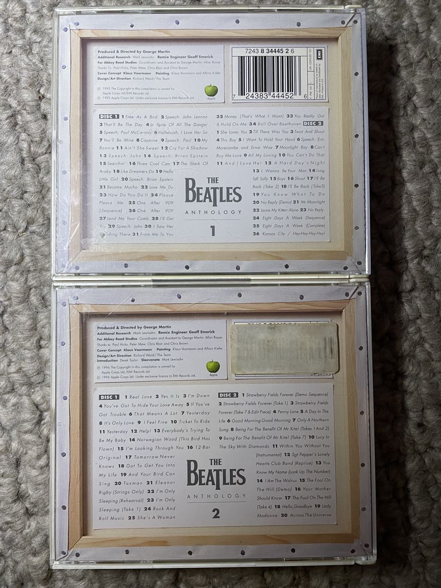 CD: 2x The Beatles — Anthology 1+2 – Nuovo (secondo la descrizione) da Reinach AG venduto da trigger7811 3
