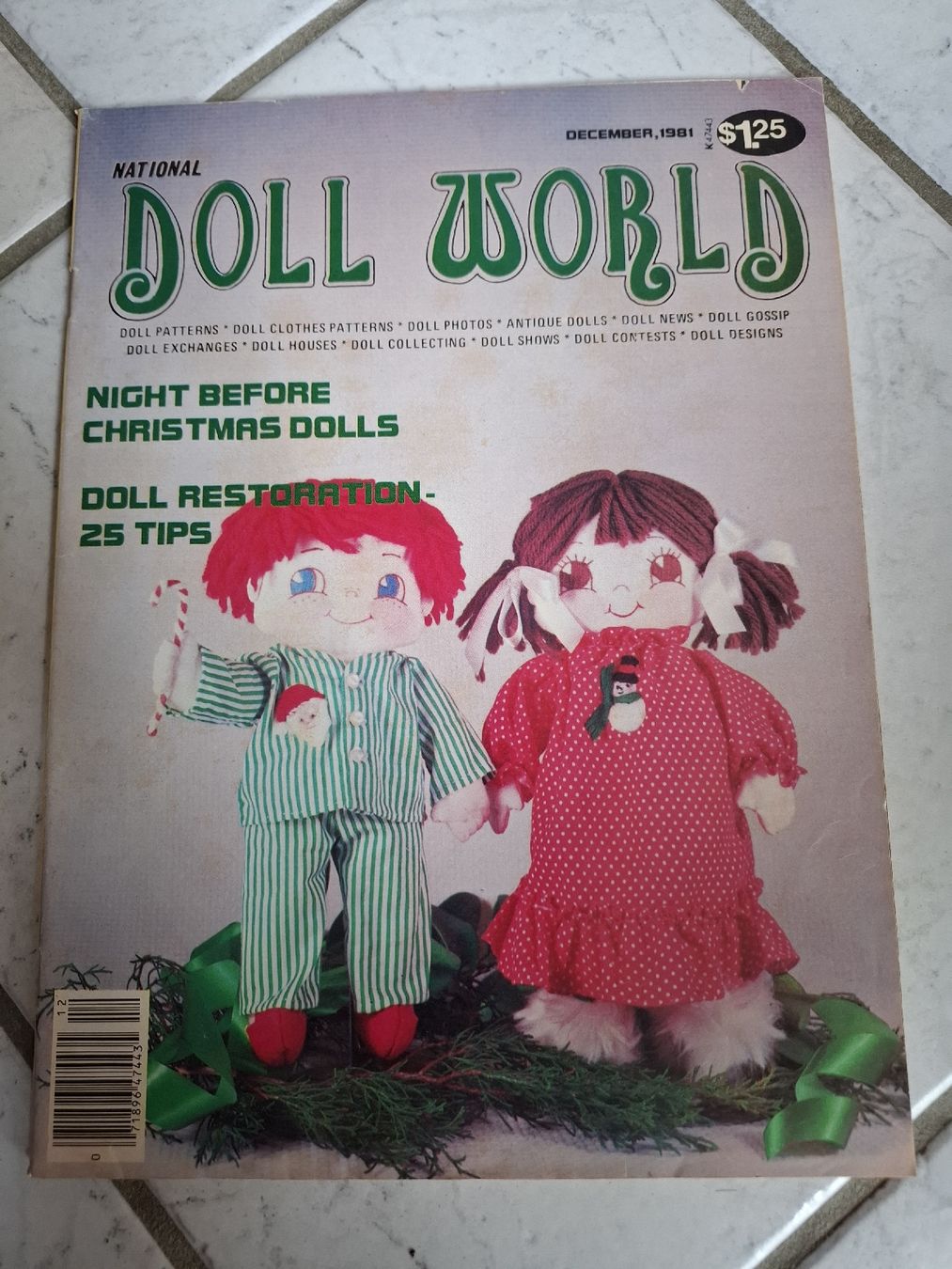 Riviste & Magazine: Vintage Doll World Heft Dezember 1981 – Usato da Rafz venduto da Isidorro1