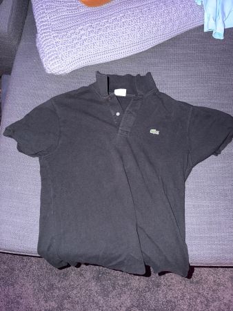 Neuwertige Lacoste Polo-Shirt - Schwarz Grösse 4