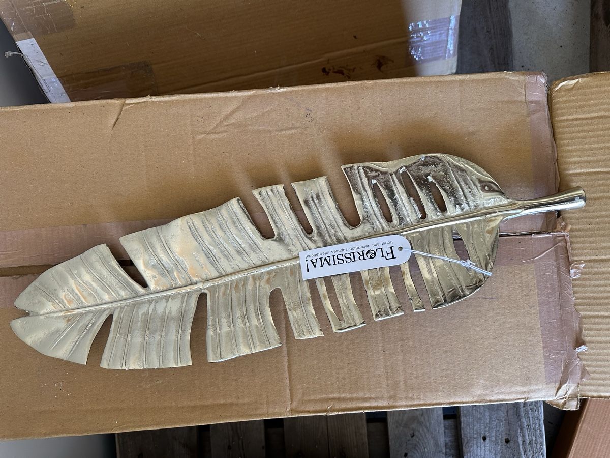 Tutte le decorazioni: 10x Dekoteller Blattform – Nuovo e nell'imballaggio originale da Wolfhalden venduto da Saemy77
