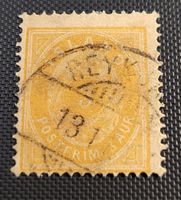 Island alte briefmarke