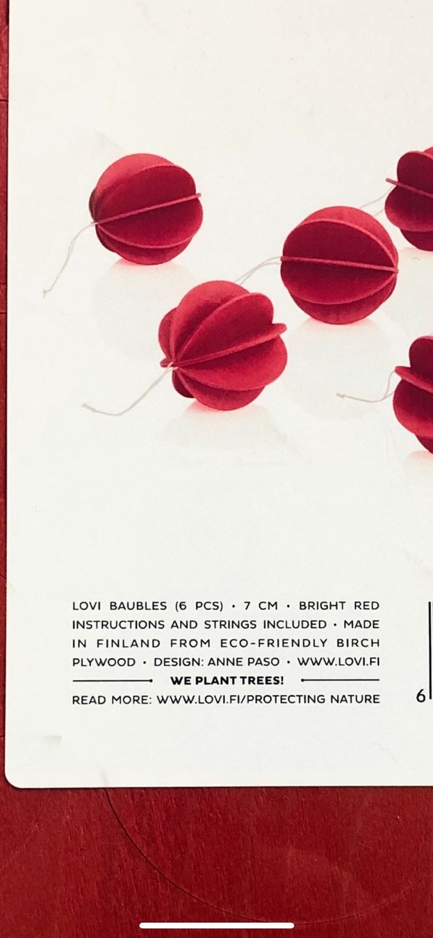 Tutte le decorazioni: THE ORIGINAL LOVI BAUBLES 7cm – Nuovo e nell'imballaggio originale da Winterthur venduto da Betty2018 2