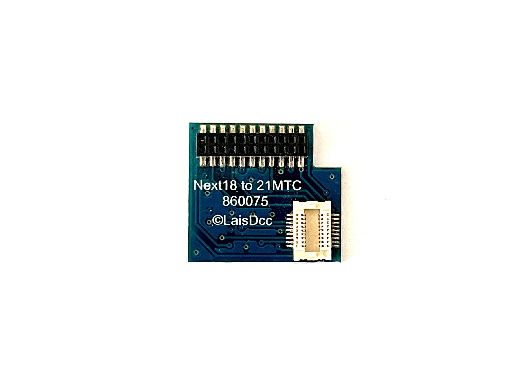 Modelleisenbahnen: Adapter Next18-Decoder zu 21MTC-Schnittstelle – Neu und originalverpackt aus Brügg BE von telegraphrail 1