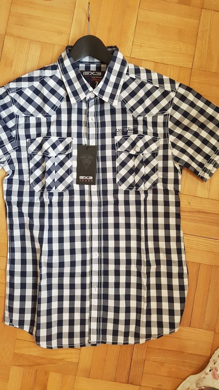 Hemden: Kurzarmhemd NEU! chemise manche courte – Neu und originalverpackt aus Spiegel b. Bern von Gudi8