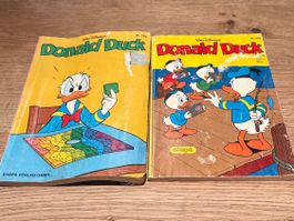 2 x Donald Duck Walt Disney Nr. 120 + 252 ab Fr. 1.00!