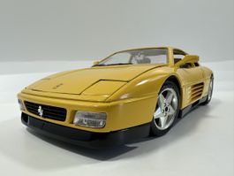 Ferrari 348 tb 1:18, gelb, BBURAGO 