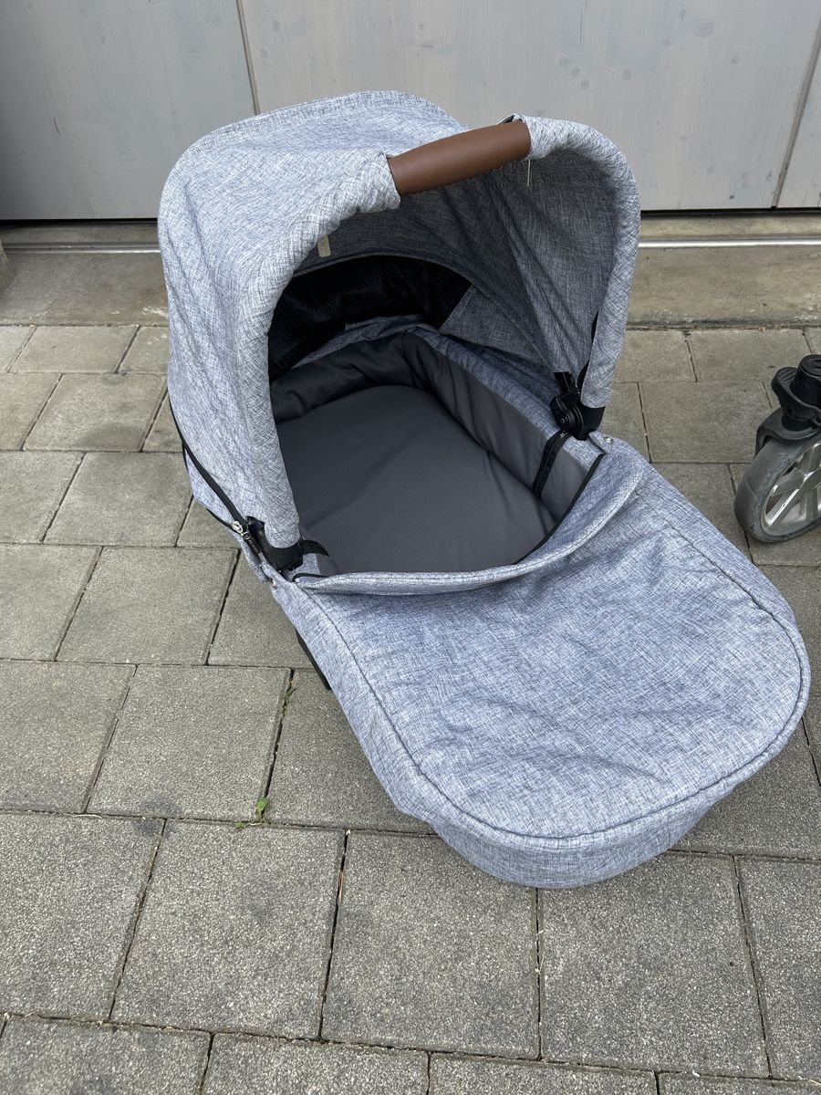 ABC Design Carrozzine: ABC Design Kinderwagen mit Babywanne grau – Usato da Grellingen venduto da schwinger82 6