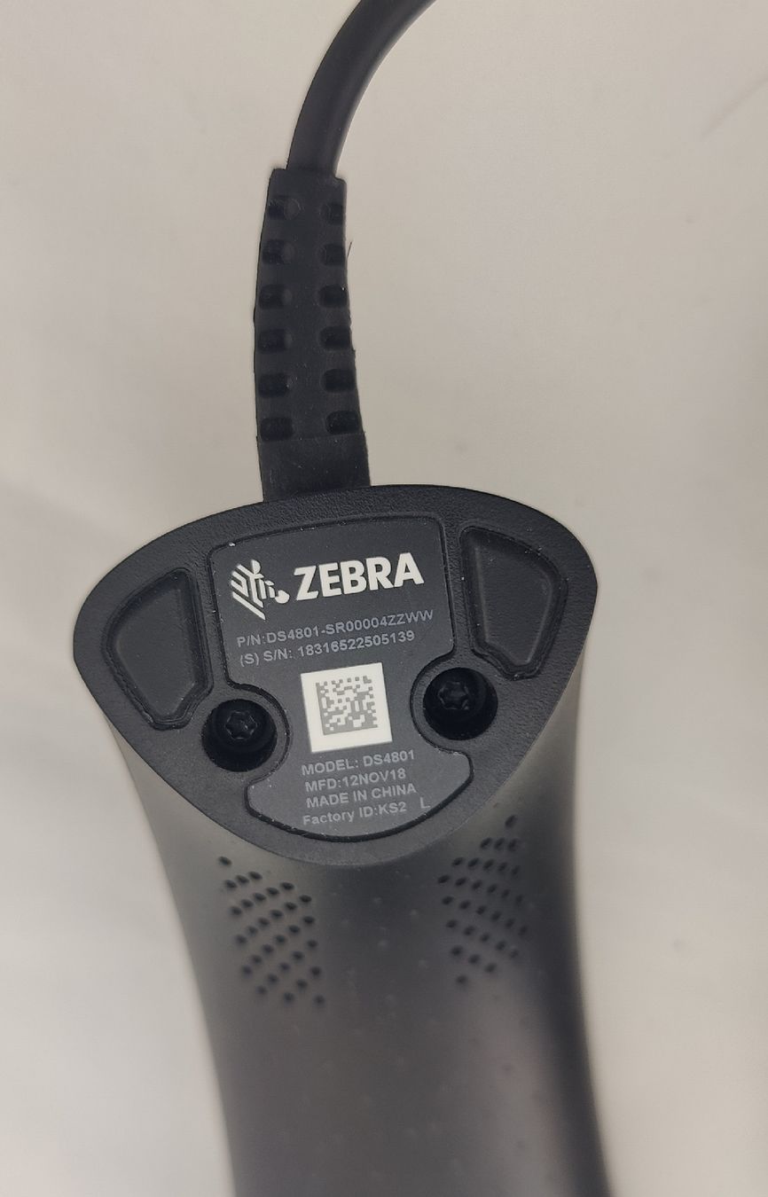 Zebra Scanner: Zebra DS4801 AREA IMAGER BLACK barcode scanner – Nuovo (secondo la descrizione) da Zürich venduto da mariafe 1