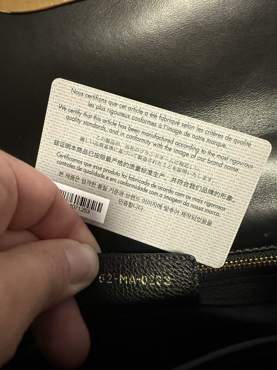 Dior Sacs femmes: Dior Caro klein schwarz – Neuf (Voir description) à Würenlingen par mei_287v 5