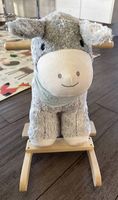 Cheval à bascule Kaloo âne peluche enfant bois occasion