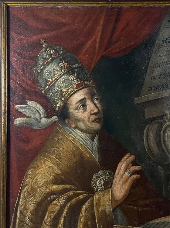 17. Jh. grosses Gemälde von Papst Nikolaus V Kaufen auf Ricardo