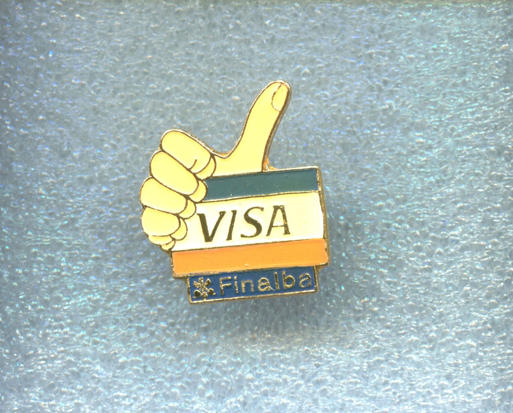 Placchette & Badge: Finalba  VISA – Usato da Winterthur venduto da Sammleroase