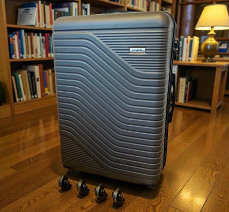 Aufgabegepäck Koffer Reisekoffer XL+ 76x32x50cm GRAU NEU