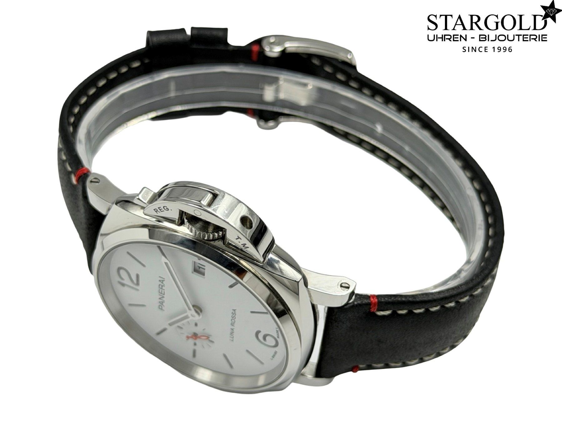 Panerai Orologi: Panerai Luminor Luna Rossa - PAM01381 – Usato da Zürich venduto da Stargold-Uhren 5