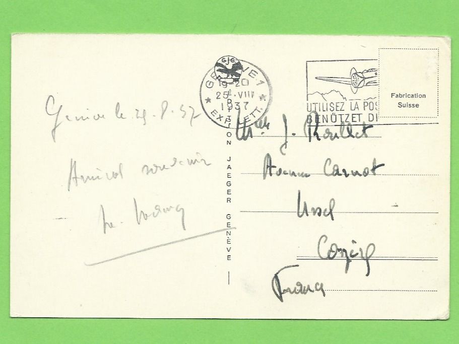 Cartoline postali: Genève, Le Palais des Nations – Usato da Zürich venduto da t24_de 1
