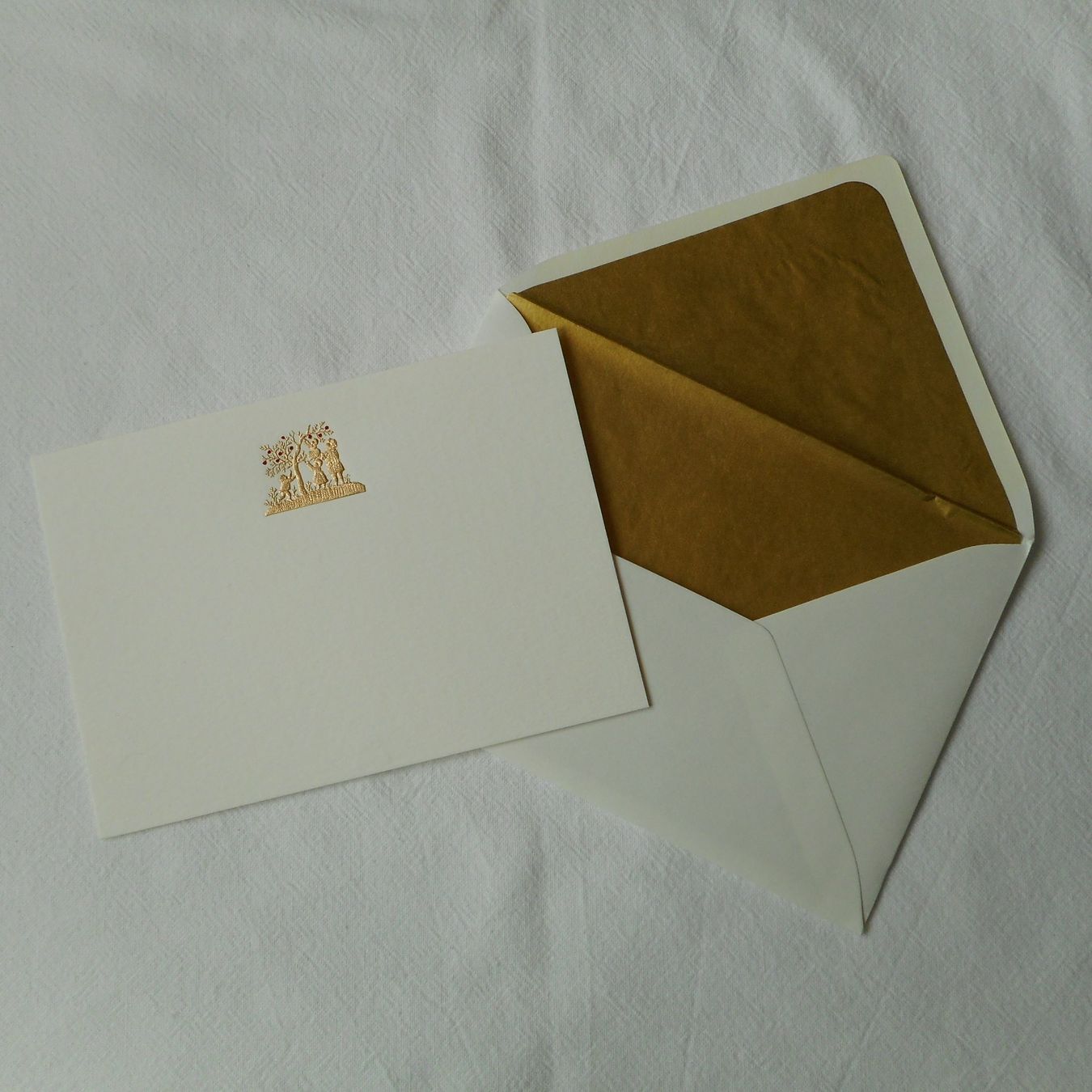 Cartoline: Vintage Karte & Couvert Apfelbaum – Nuovo e nell'imballaggio originale da Niederlenz venduto da Berghem