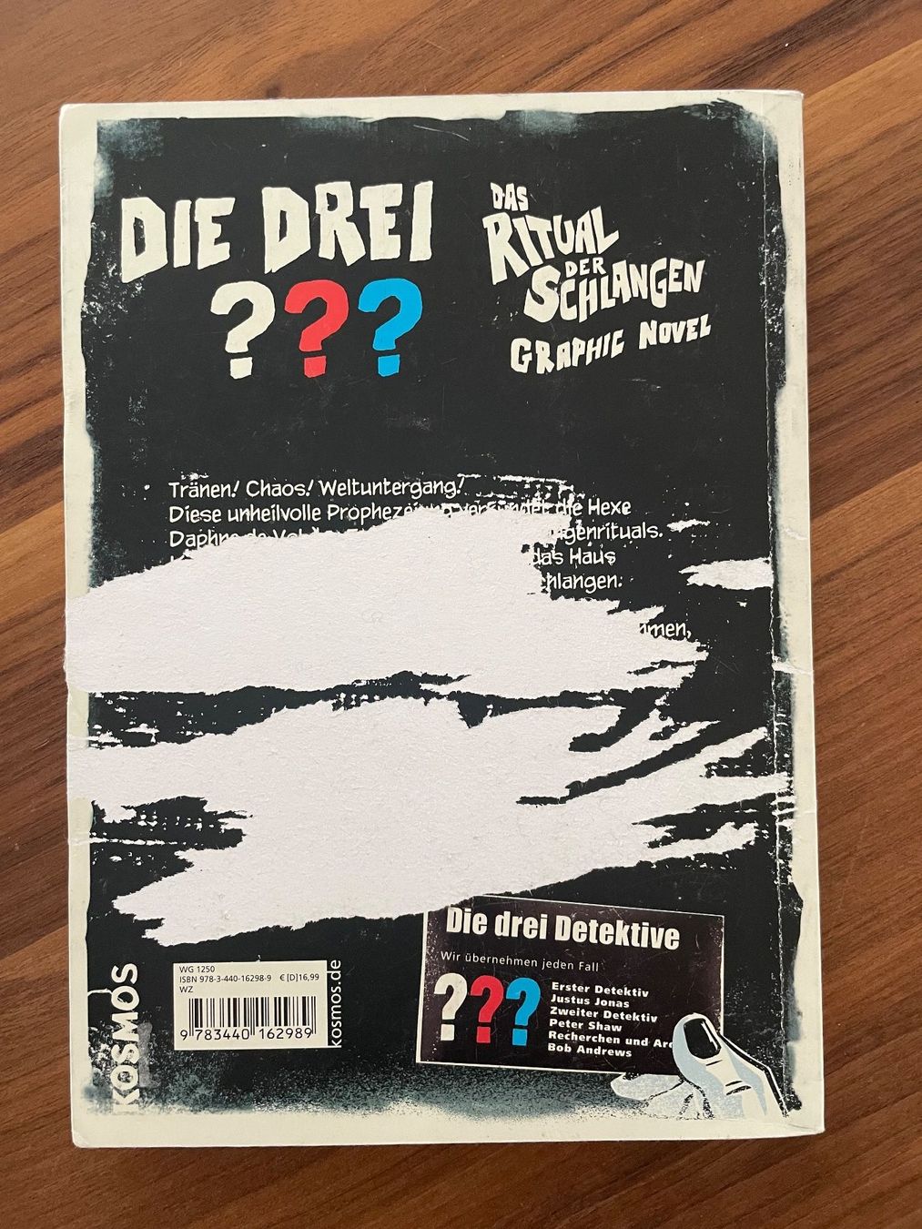 Libri: Die drei ??? Das Ritual der Schlangen (Comic) – Usato da Neftenbach venduto da hochulmr 1