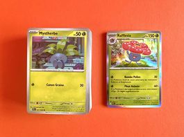Main set complet (84 cartes) Pokémon ME2 🇫🇷