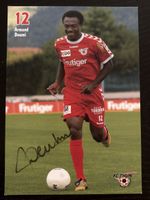 Signierte Karte Armand Deumi FC Thun Verteidiger Fussball