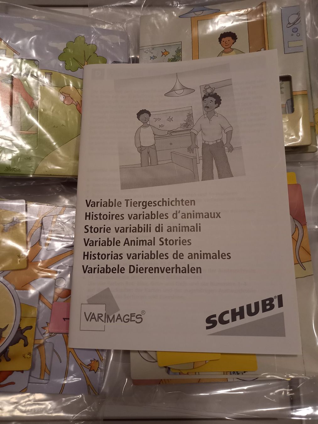 Schubi Lernmedien Spiele: Schubi VARIMAGES Variable Geschichten Histoires variables – Neu (gemäss Beschreibung) aus Visp von stell_4cce 3
