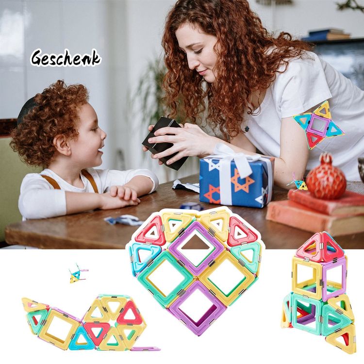  Magnetbausteinset für Kinder 38 Teile (Neu (gemäss Beschreibung)) in Bildidee 