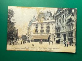 Lausanne - Place Bel-Air - belebt !!!