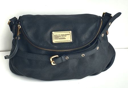 Marc By Marc Jacobs Natasha Schwarz Medium Leder
