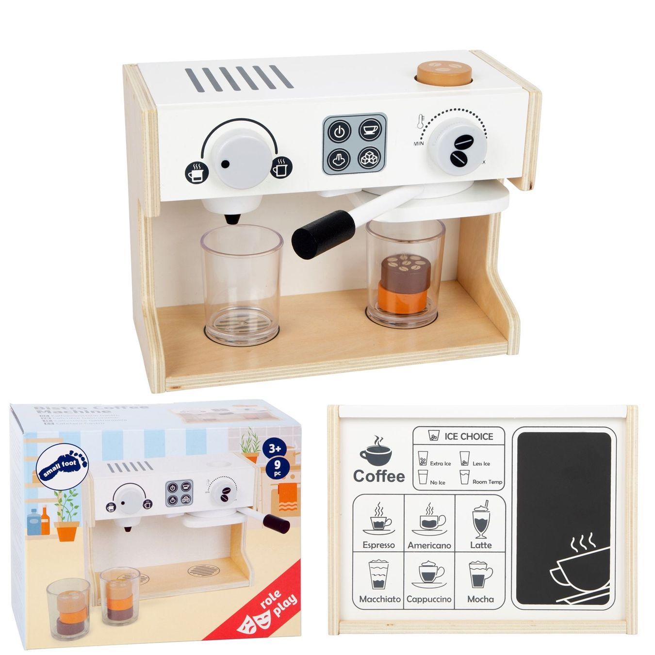 Giocattoli: Kaffeemaschine Gastro - Rollenspielzeug – Nuovo e nell'imballaggio originale da Wettingen venduto da Swala