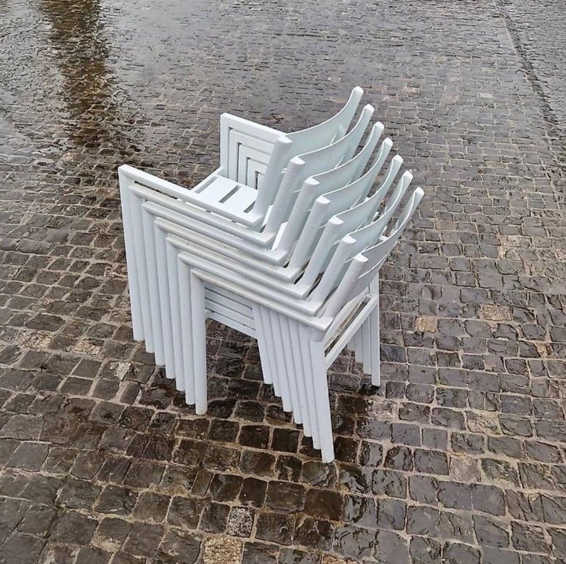 Sedie: Lot de 6 chaises de jardin – Usato da Nyon venduto da tha_5zkc