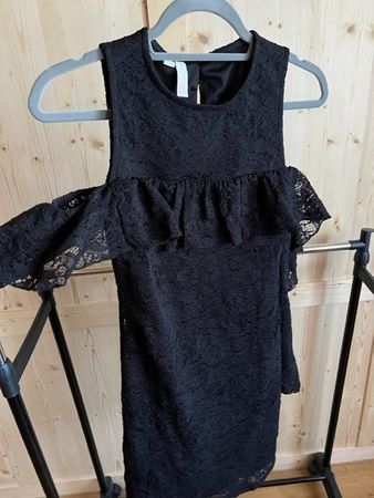 Neuwertiges Abendkleid schwarz Bodyflirt Gr. XS - 221004