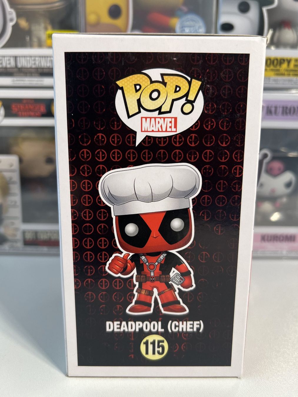 Funko Statuette: Funko POP! Marvel Deadpool (Chef) Ed. Limtée Comic Con 2016 – Usato da Le Mouret venduto da perfectbijou 1