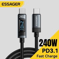 1M Schnellladekabel 240W USB Typ C 100W für iPhone 15