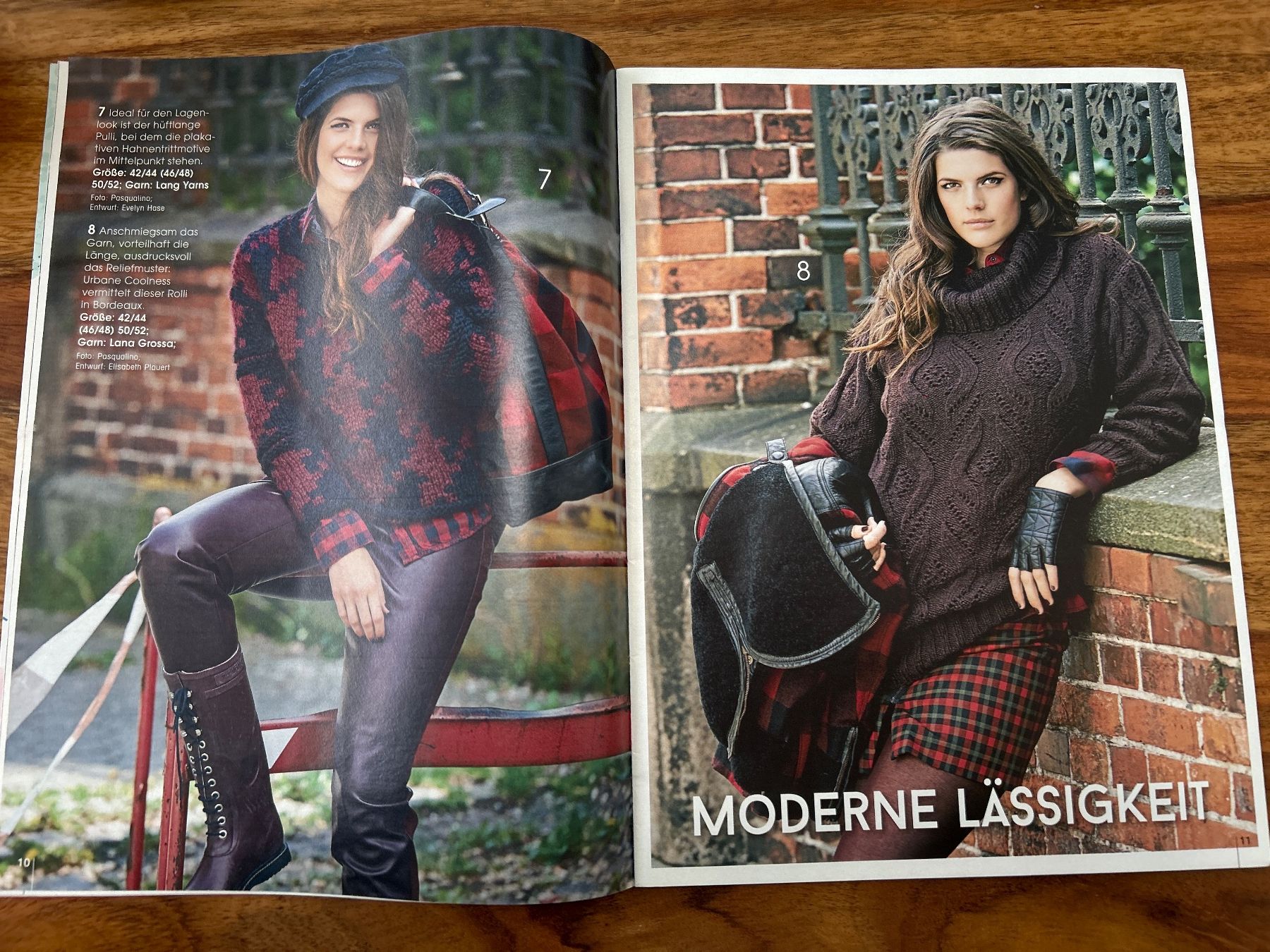 Riviste & Magazine: Strickmode Plus Size Zeitschrift Herbst/Winter Gr.40-52 – Usato da Deitingen venduto da dan_2fc9 5