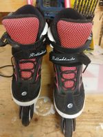 Rollerskates Rollerblade verstellbar Grösse 33-36.5 schwarz 