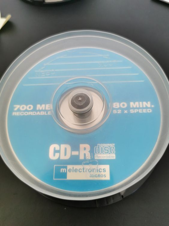 m-electronis CD-R Rohlinge 700 MB - 22 Stück (Gebraucht) in Sirnach für ...