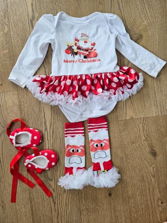 Süsses Weihnachtsoutfit, Gr. 80-86