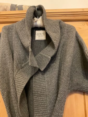 ESPRIT Oversize Strickjacke m. Bindegürtel neu & ungetragen