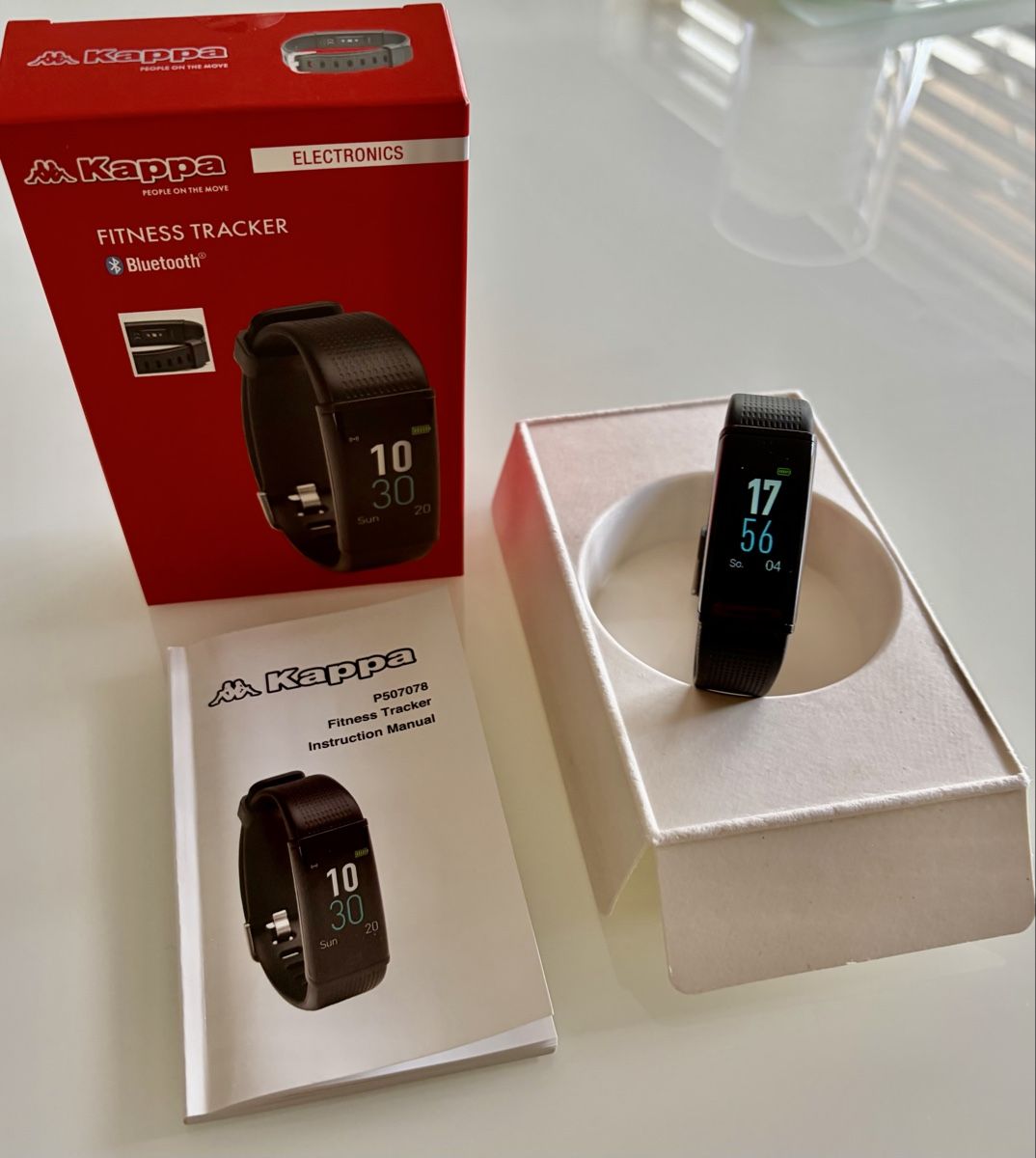 Smartwatch: Kappa Fitness Tracker Bluetooth neuwertig – Gebraucht aus Gränichen von RetoLexi