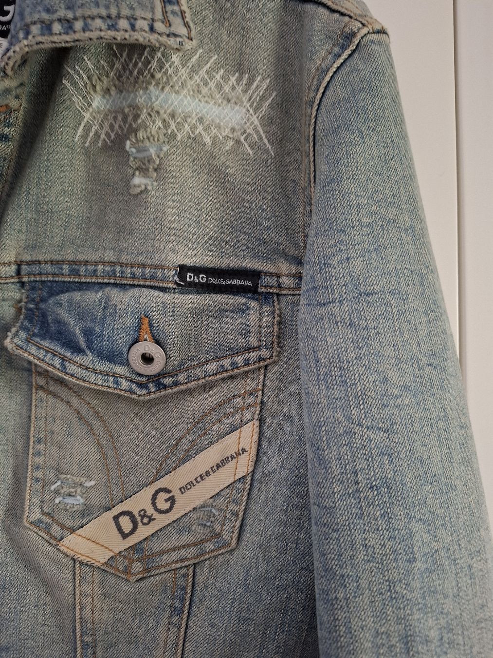 Dolce & Gabbana Giacche: D&G Jeans Jacke, original, S – Nuovo e nell'imballaggio originale da Hurden venduto da Quadrille76 2