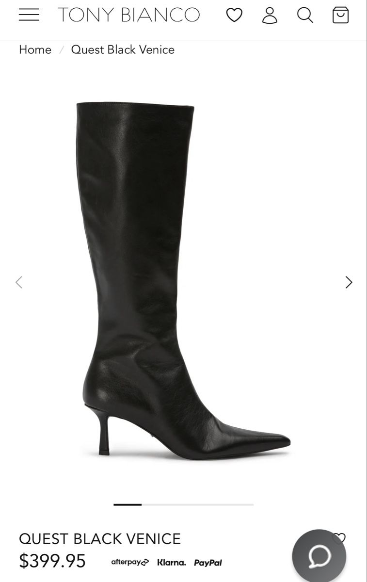 Scarpe da donna: Tony Bianco vintage black leather boots – Nuovo e nell'imballaggio originale da Aigle venduto da 029_mbn 5